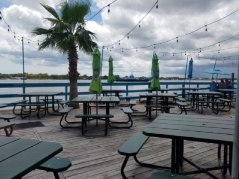 Sandollar Restuarant deck, Jacksonville, FL